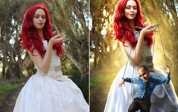 до и после фотошопа, красивый фотошоп