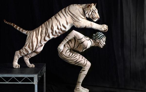 Звериный боди-арт от Lennette Newell