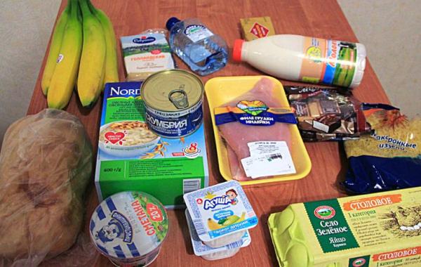 Сколько продуктов можно купить на 1000 рублей