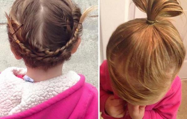 Грег Викест, Greg Wickherst, отец-одиночка делает причёски своей дочери