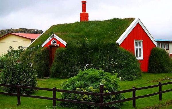 дом в ландшафте,природа, природные дома