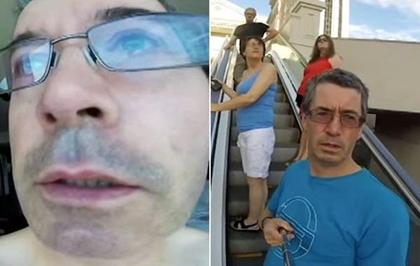 сын дал отцу GoPro, отец держал GoPro неправильно, отец GoPro поездка в Лас-Вегас неправильно,  Джозеф Гриффин, Joseph Griffin