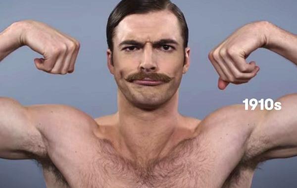 история моды, 100 лет американской мужской красоты, 100 лет красоты мужчины Америка