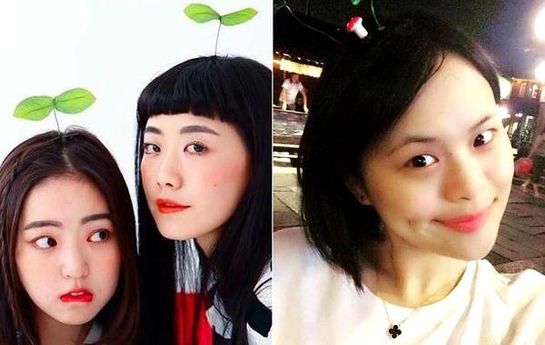 ростки на голове, китайцы ростки на голове, китайская мода, пластиковые растения на голове