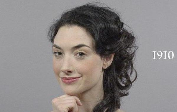 Модные прически за 100 лет, видео женские прически история, история модных причесок