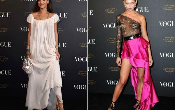 vogue 95, журналу vogue 95 лет, знаменитости на дне рождении vogue