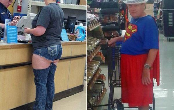 people of walmart, странные американцы, наряды посетителей американских супермаркетов