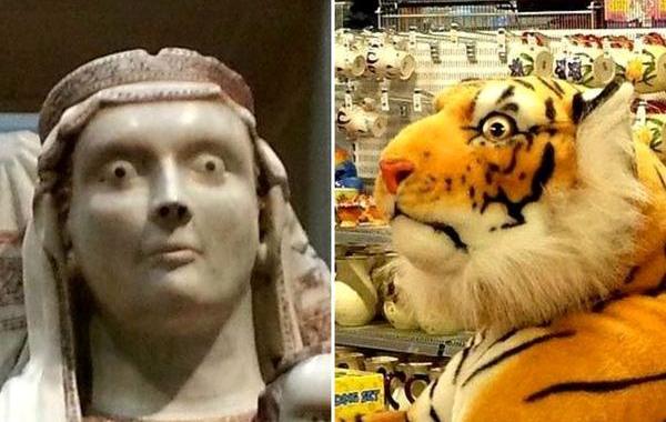 вещи публично обделались, вещи с удивленным видом, шокированные вещи, вещи с выпученными глазами