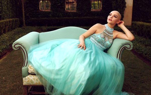 17-летняя девушка больная раком, фотосессия для девушки больной раком, Андреа Сьерра-Салазар 