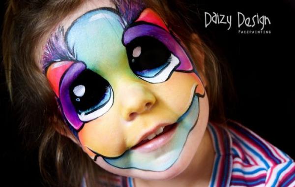 daizy design кристи льюис рисунки на лицах 