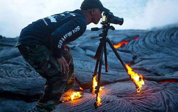 фотографы экстремалы, безумные фотографы, удачный кадр, фотографы за работой