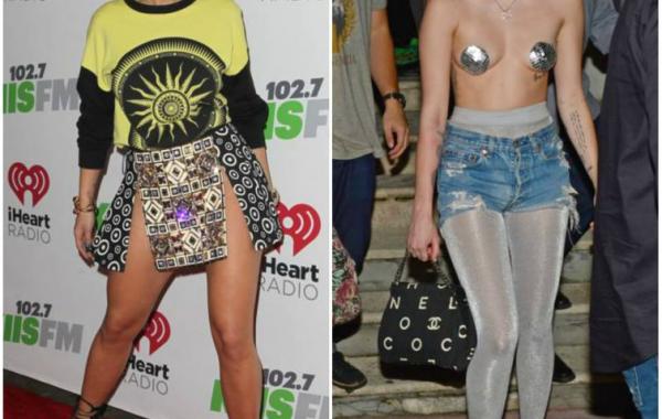 странные наряды знаменитостей, нелепые безвкусные наряды звёзд