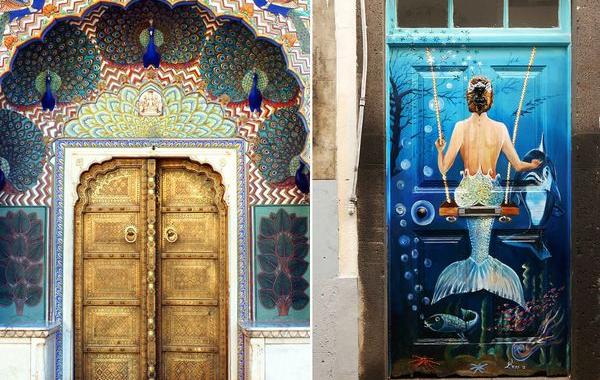 красивые двери, сказочные волшебные двери