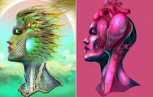 Художник принял 20 разных наркотиков и создал 20 рисунков, Брайан Поллетт, Brian Pollett