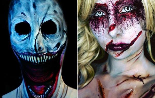 Визажист превращает себя в жутких монстров, Андреа Де Ла Осса, Andrea De La Ossa