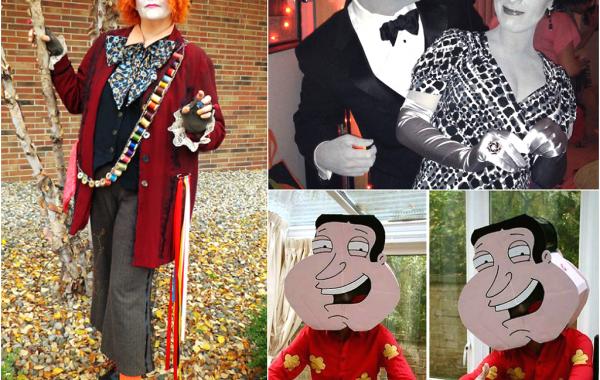 креативный костюм на Хэллоуин, хэллоуинский костюм