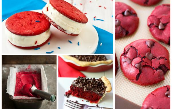 Красные десерты ко Дню святого Валентина