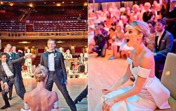 танцевальное шоу для невесты, жених устроил танцевальный сюрприз, жених танцор шоу для невесты