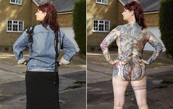 Алан Поудрил, Alan Powdrill, Covered, татуированные люди в одежде и без