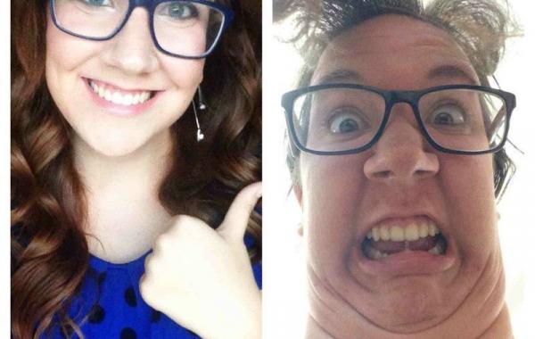 pretty girls making ugly faces, девушки корчат рожи