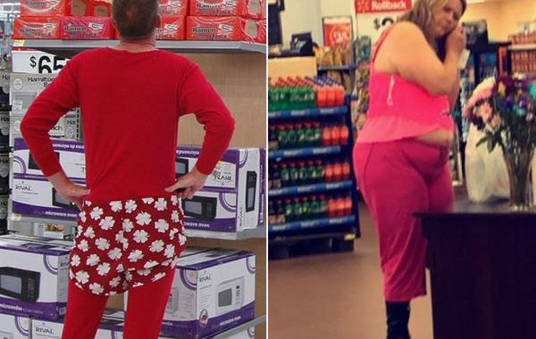 people of walmart, странные американцы, наряды посетителей американских супермаркетов