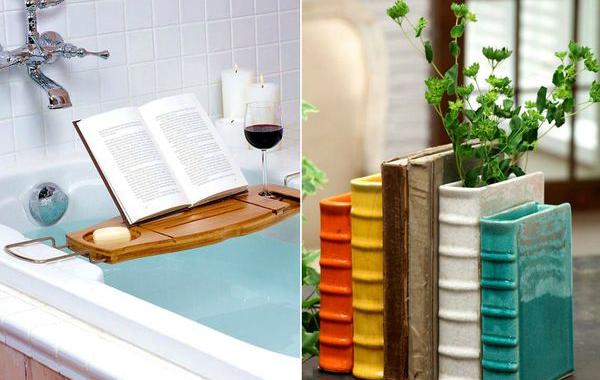 подарки для книголюбов, вещи для любителей книг