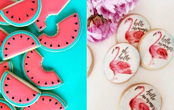 красивое печенье, дизайнерское печенье