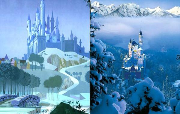 реальные места из мультиков диснея