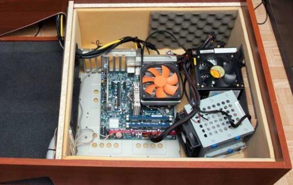 идеальное компьютерное место, компьютерное место своими руками, компьютерное место из шкафа