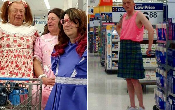 people of walmart, странные американцы, наряды посетителей американских супермаркетов