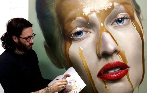 Гиперреалистичные портреты, Майк Даргас