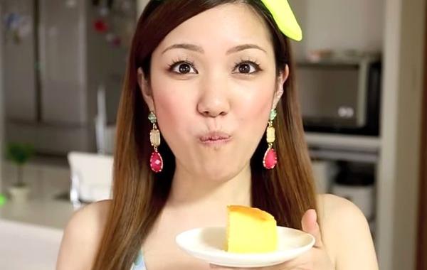 чизкейк из 3-х ингредиентов, японский чизкейк