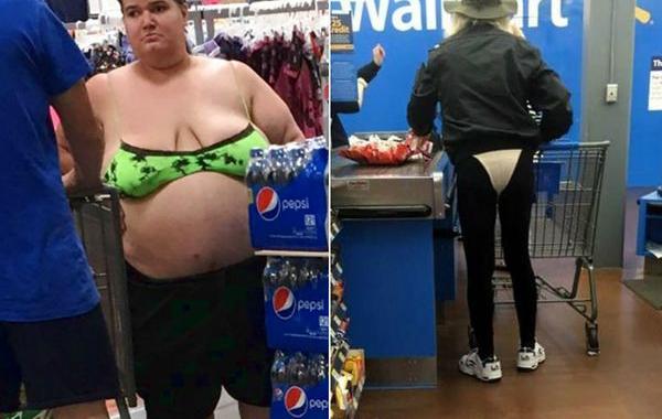 people of walmart, странные американцы, наряды посетителей американских супермаркетов