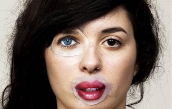 Фотошоп с помощью скотча и вырезок с журнала Бруно Метр и Лоуренс Джинсон