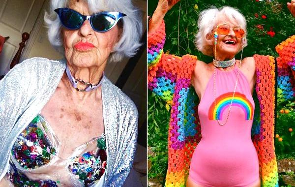 Бадди Уинкл, плохая бабушка Бадди Уинкл, 88-летняя бабушка-хиппи