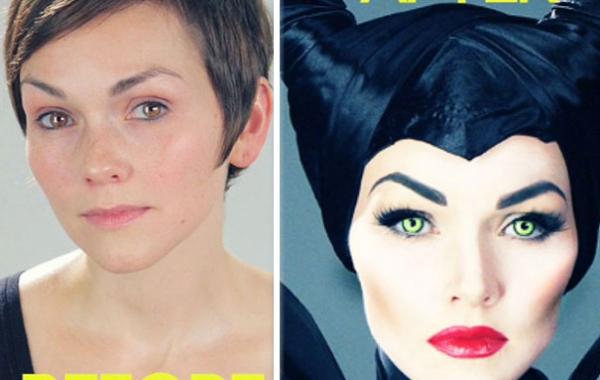 Кэнди Джонсон макияж, Kandee Johnson, при помощи макияжа