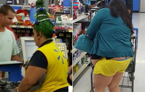 people of walmart, странные американцы, наряды посетителей американских супермаркетов