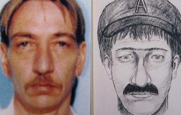 Нарисованные полицейские ориентировки в сравнении с реальными лицами преступников