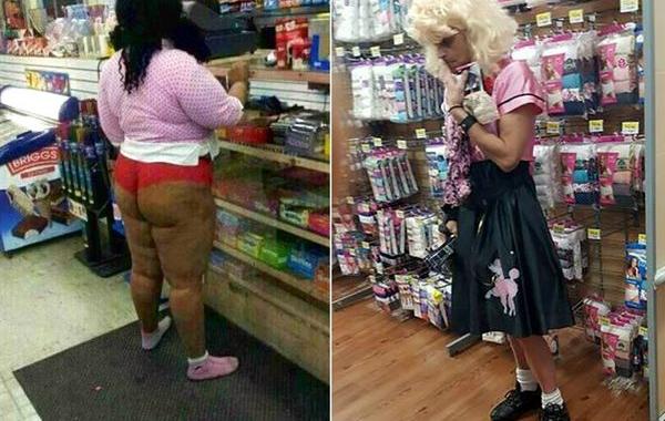 people of walmart, странные американцы, наряды посетителей американских супермаркетов