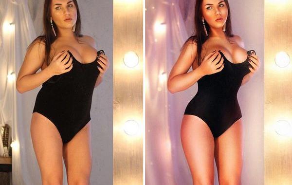 до и после фотошопа, красивый фотошоп