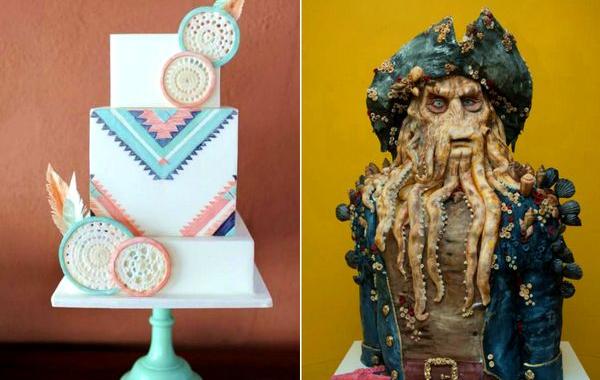 потрясающие торты, красивые торты