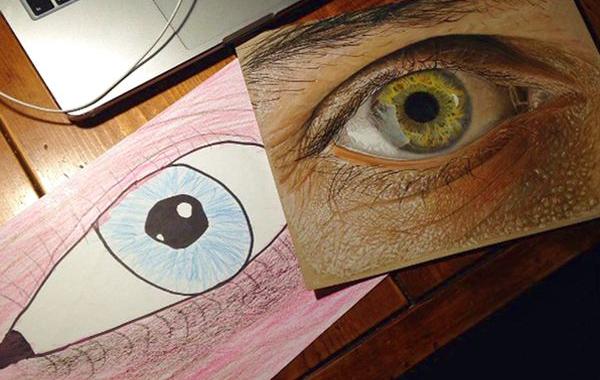 как выглядели работы художников в вначале их творчества и сегодня, прогресс художников