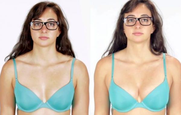 хитрости для увеличения груди, как увеличить грудь, как сделать грудь больше 