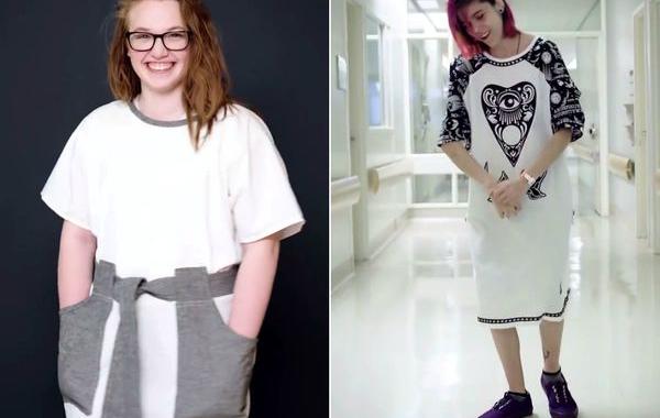 Дизайнеры создали модные больничные халаты, Ward+Robes