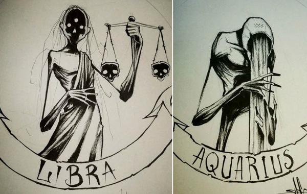 знаки зодиака в виде монстров, Шон Косс, Shawn Coss