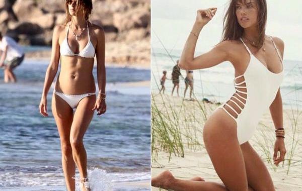 звёзды на пляже, знаменитости в купальниках