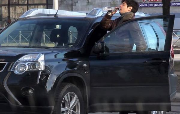 пьяный водитель, эксперимент с пьяным водителем, Crazy Brain