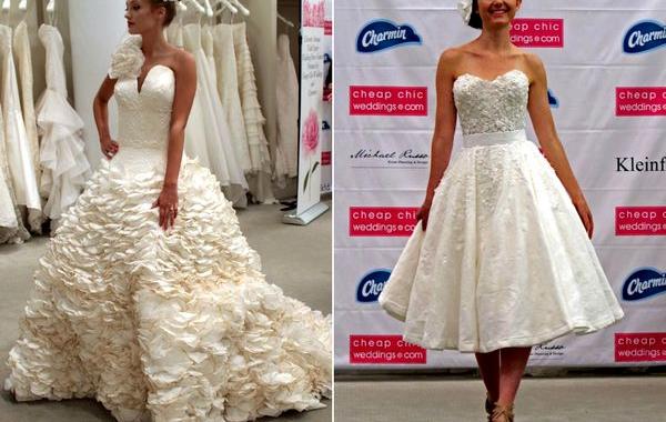 конкурс свадебных платьев из туалетной бумаги, платья из туалетной бумаги, 11th Annual Toilet Paper Wedding Dress Contest