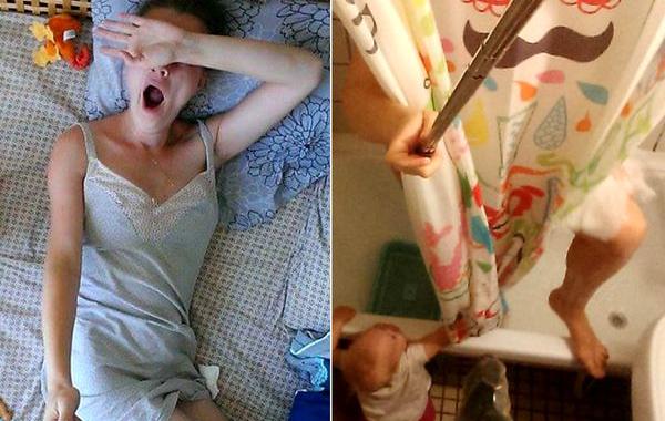 Мама с селфи палкой, мама показала один день из своей жизни, один день из жизни мамы, Скоробогатова Юлия