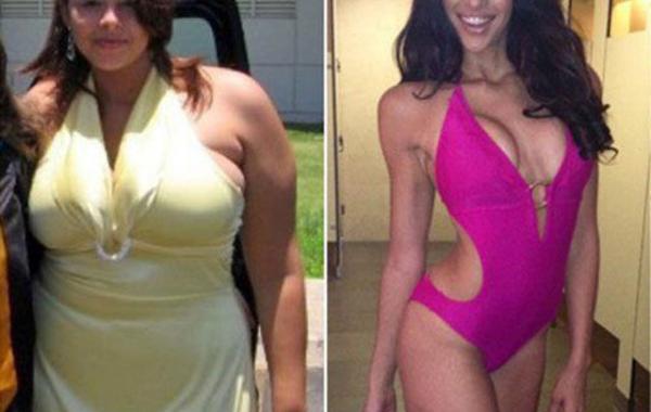 Девушки похудели, сбросили лишний вес до и после